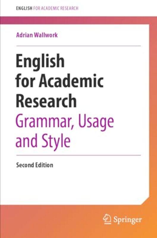 

English for Academic Research Grammar Usage and Style by Yvonne JewkesTravis W Linnemann-Paperback