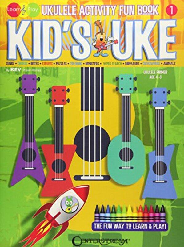 

Kids Uke Ukulele Activity Fun Bk By Rones Kevin - Paperback