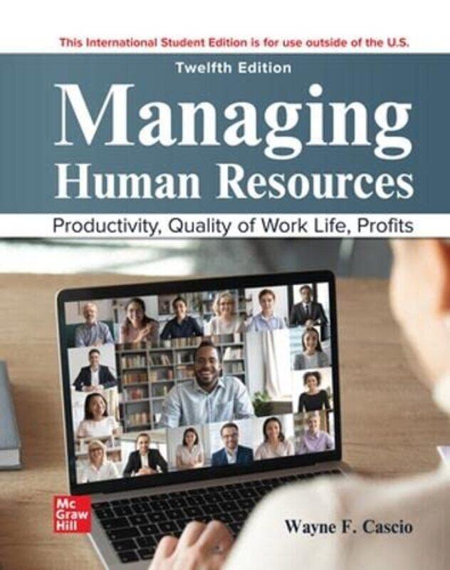 

Managing Human Resources ISE by Wayne Cascio-Paperback