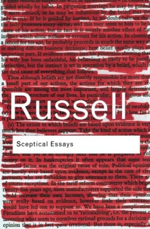 

Sceptical Essays by Bertrand Russell-Paperback