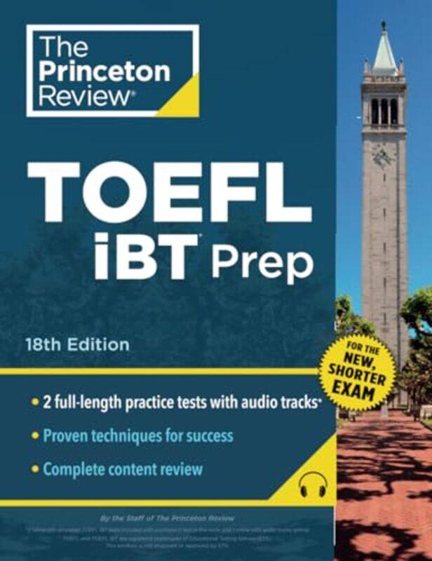 

Princeton Review TOEFL iBT Prep with AudioListening Tracks 18th Edition by Jerome Neutres-Paperback