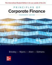 Principles of Corporate Finance.paperback,By :Brealey, Richard - Myers, Stewart - Allen, Franklin - Edmans, Alex
