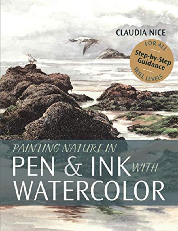 Painting Nature in Pen & Ink with Watercolor by Russell Merrick-Paperback