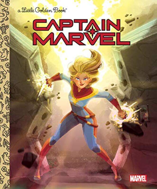 

Captain Marvel Little Golden Book (Marvel),Hardcover by Sazaklis, John - Gaylord, Penelope R.