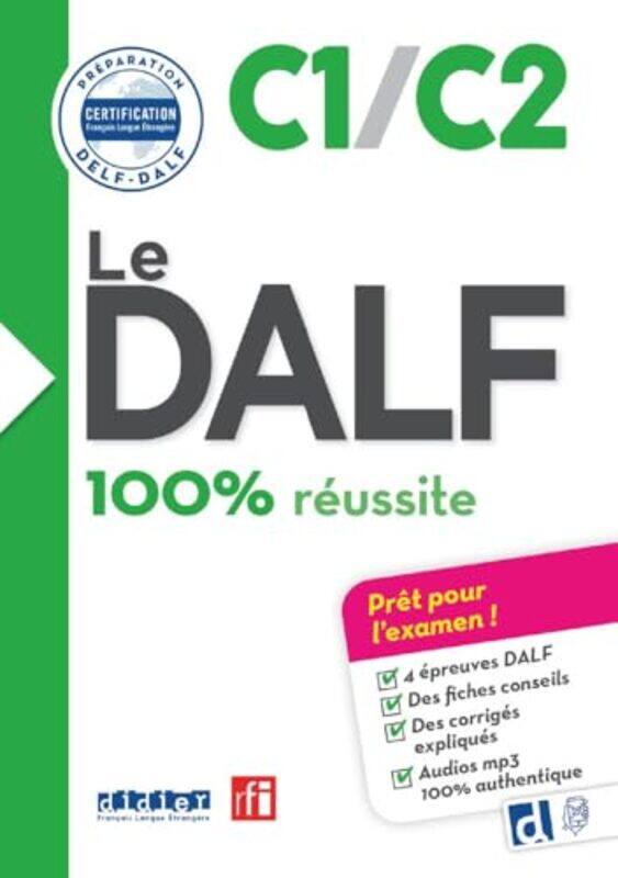 

Le Dalf C1C2 100% Reussite Edition 2017 Livre Didierfleapp by Chapiro/Dupleix/Jung - Paperback