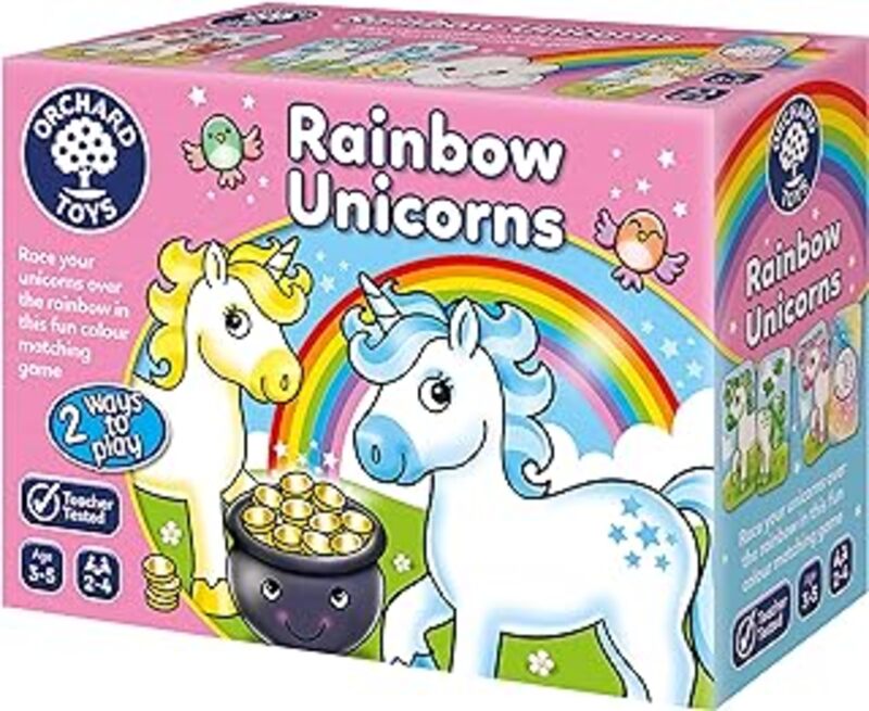 Rainbow Unicorns -Paperback