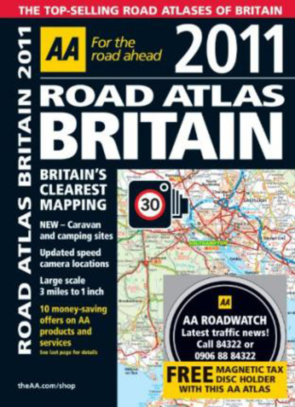 AA Road Atlas Britain 2011, Spiral Bound, By: AA Publishing