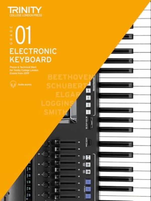 

Electronic Keyboard Exam Pieces and Technical Work 20192022 Grade 1 by Trinity College London Press-Paperback