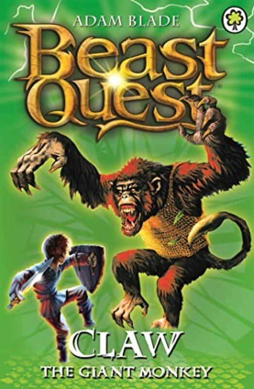 

Beast Quest Claw the Giant Monkey by Adam Blade-Paperback