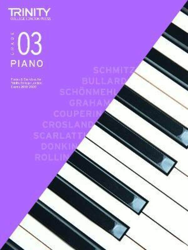 

Trinity College London Piano Exam Pieces & Exercises 2018-2020. Grade 3.paperback,By :Trinity College London