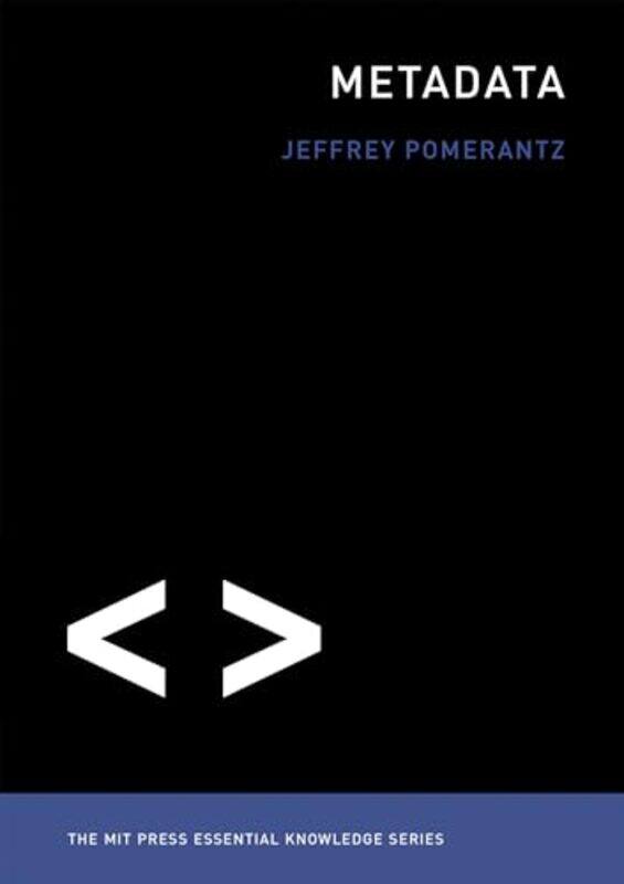 

Metadata by Jeffrey Pomerantz-Paperback