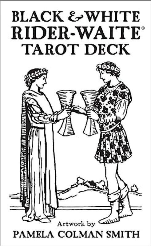 

Black And White Rider Waite Tarot Deck By Boginski Barbessi Jody - Hardcover
