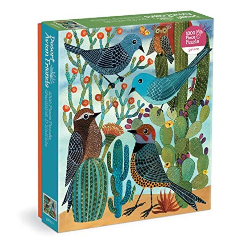 

Desert Avian Friends 1000 Piece Puzzle,Paperback By Galison, Geninne Zlatkis