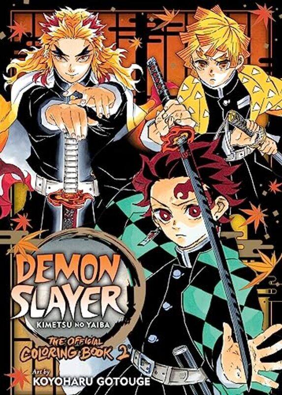 

Demon Slayer Kimetsu no Yaiba The Official Coloring Book 2 -Paperback