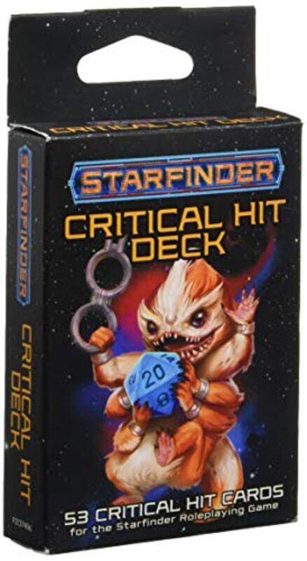 

Starfinder Critical Hit Deck By Paizo - Paperback