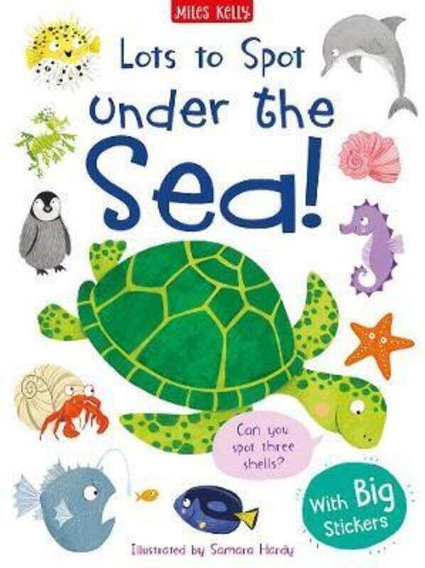

Lots to Spot Sticker Book: Under the Sea!.paperback,By :Becky Miles