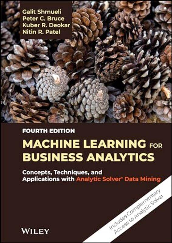 

Machine Learning For Business Analytics By Galit National Tsin...Hardcover