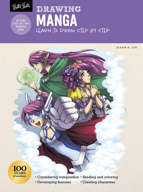 

Drawing: Manga: Learn to Draw Step By Step, Paperback Book, By: Jeannie Lee