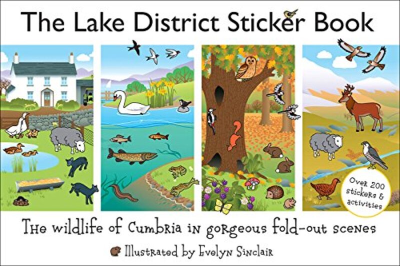 

The Lake District Sticker Book by Nick Walker-Paperback