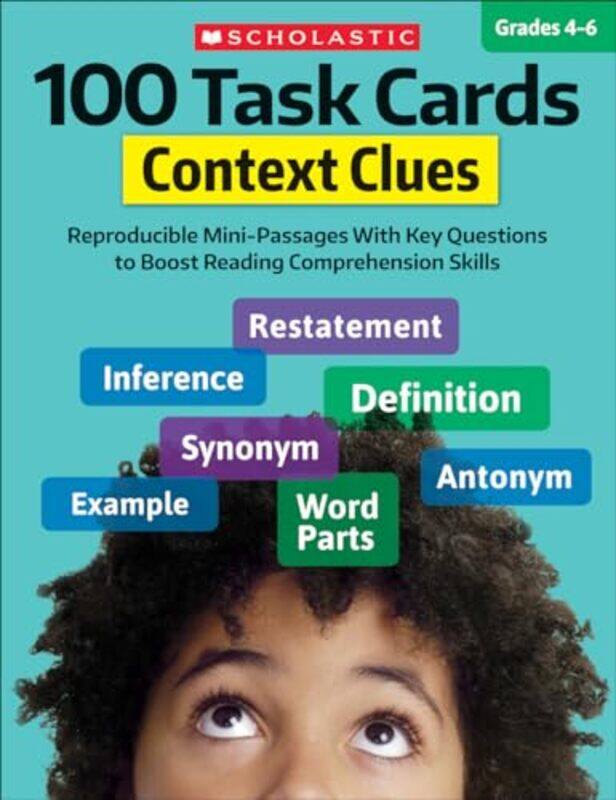 

100 Task Cards Context Clues By Martin Justin Mccory - Paperback