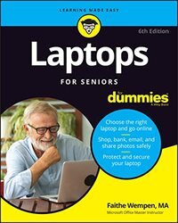 Laptops For Seniors For Dummies by Kristin A Olbertson-Paperback