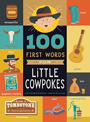 100 First Words For Little Cowpokes,Paperback by Christopher Robbins