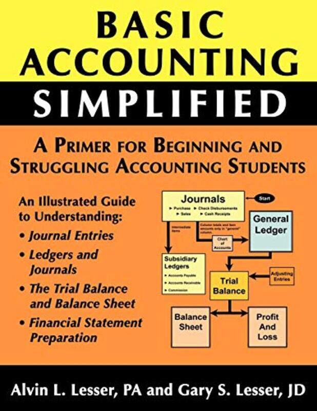 

Basic Accounting Simplified by Lesser, Gary S, J.D. - Lesser, Alvin L Paperback