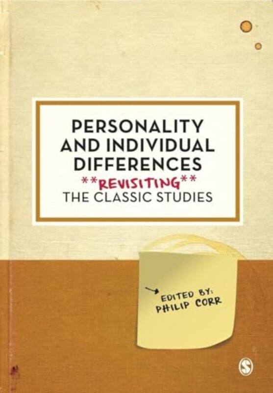 

Personality and Individual Differences by Philip Corr-Paperback