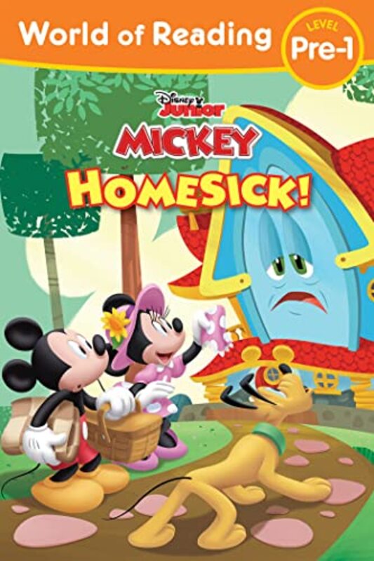 

World of Reading Mickey Mouse Funhouse: Homesick! Paperback by Disney Books - Disney Storybook Art Team