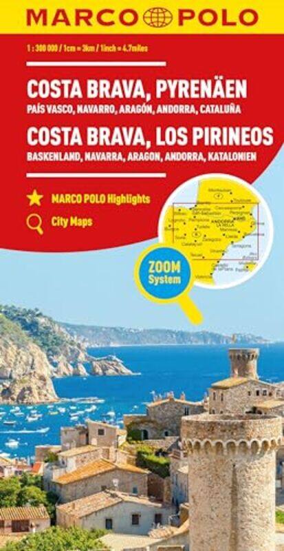 

Costa Brava Marco Polo Map by Marco Polo -Other Book Format