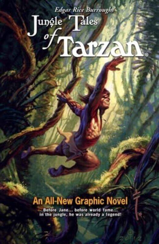 

Edgar Rice Burroughs Jungle Tales of Tarzan by Martin Powell-Hardcover