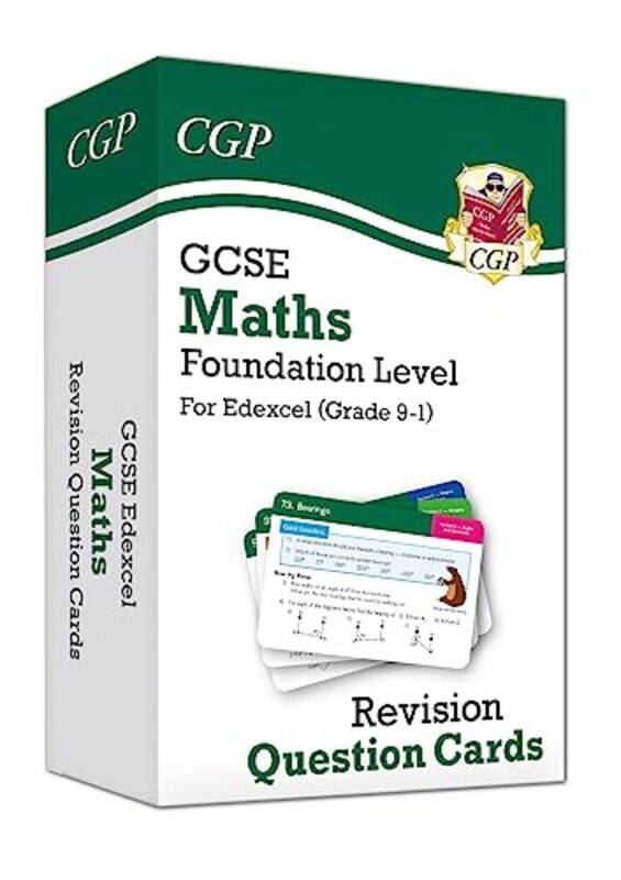 

GCSE Maths Edexcel Revision Question Cards - Foundation , Hardcover by CGP Books - CGP Books