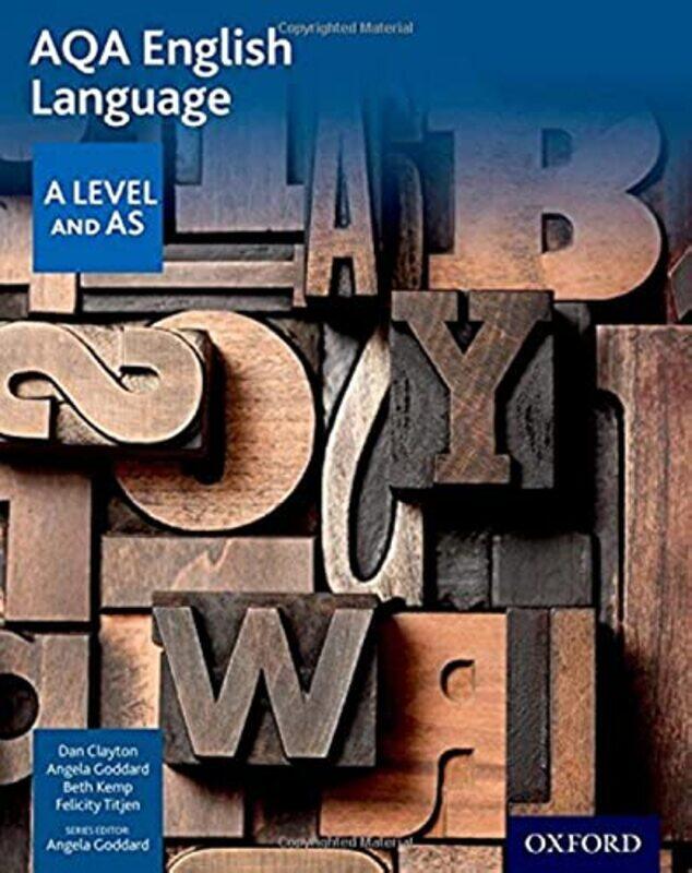

Aqa As And A Level English Language Student Book By Dan -Paperback