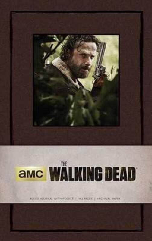 

Walking Dead Hardcover Ruled Journal - Rick Grimes,Hardcover,By :Amc
