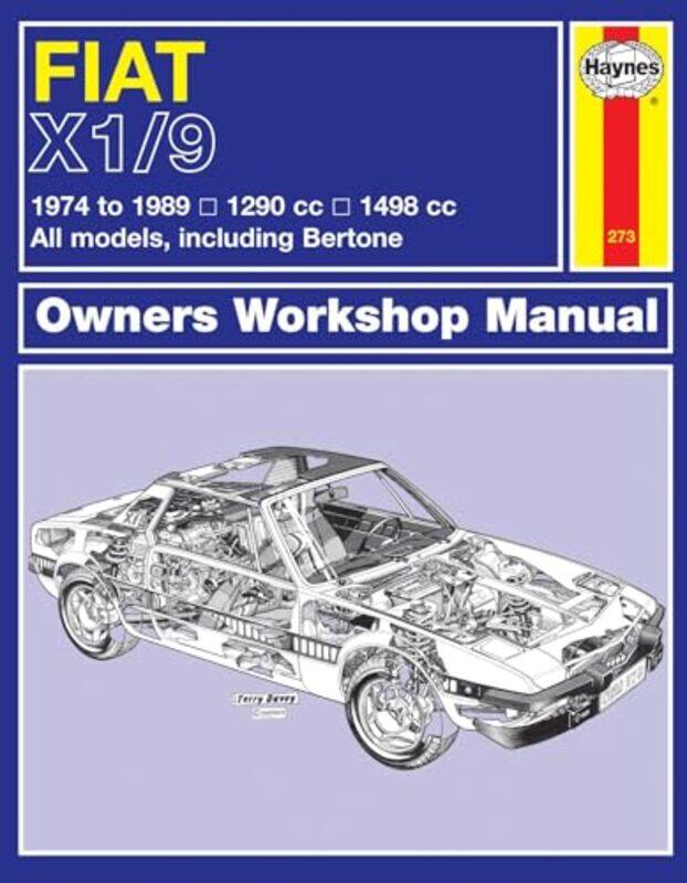 

Fiat X19 74 89 Haynes Repair Manual by Haynes Publishing-Paperback