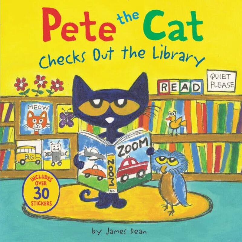 

Pete The Cat 8X811 Checks Out Library By Dean James - Paperback