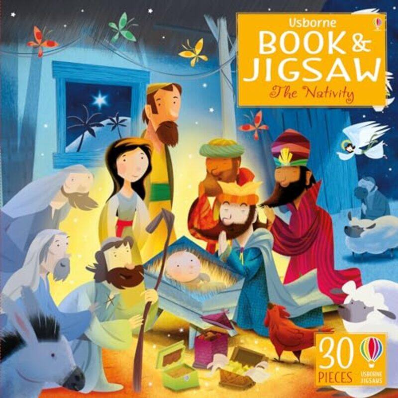

Usborne Book and Jigsaw The Nativity by James Low-Paperback