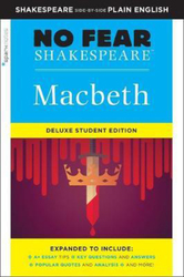 Macbeth: No Fear Shakespeare Deluxe Student Edition, Paperback Book, By: Sparknotes