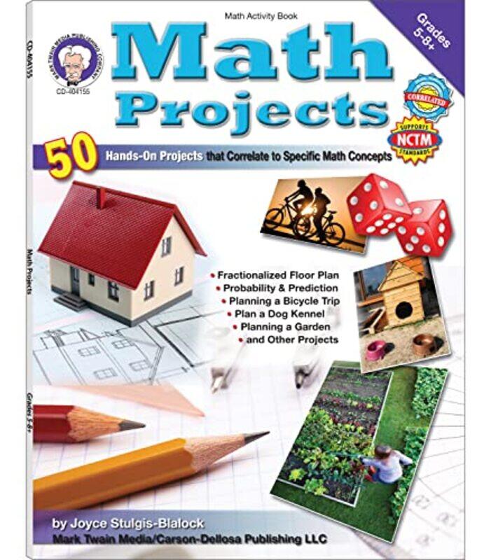 

Math Projects 50 Handson Projects By Gr5-8 - Paperback