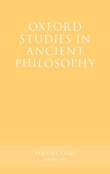 Oxford Studies in Ancient Philosophy Volume 58 by Victor Professor of Philosophy and Classical Studies, Professor of Philosophy and Classical Studies, University of Michigan Caston-Hardcover