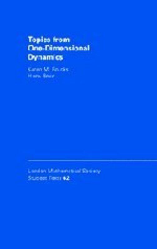 

Topics from OneDimensional Dynamics by Matty Long-Paperback