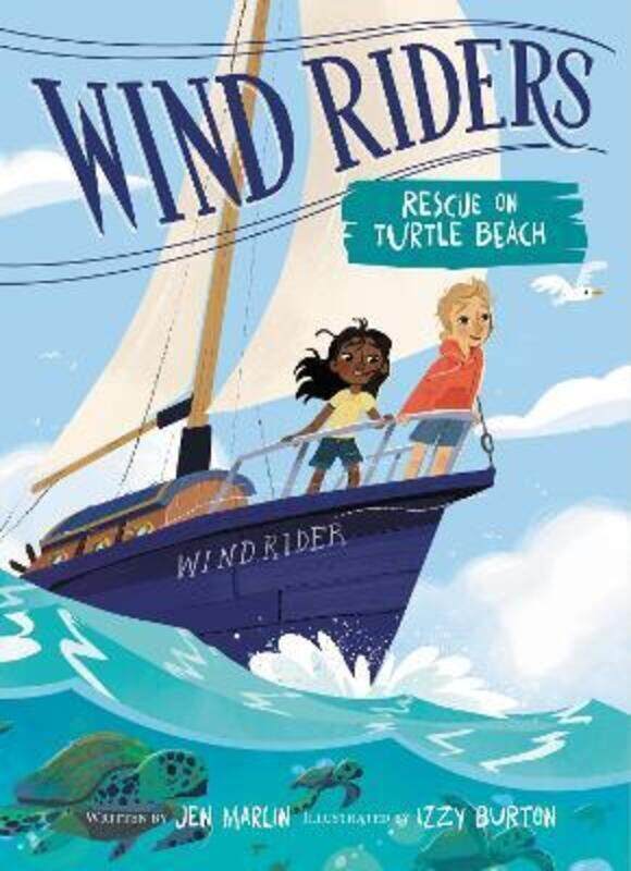 

Wind Riders #1: Rescue on Turtle Beach.paperback,By :Jen Marlin