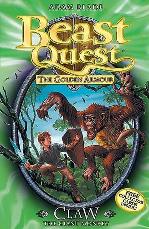 

Beast Quest: Claw the Giant Monkey,Paperback by Adam Blade