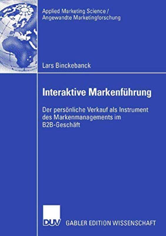 

Interaktive Markenfuhrung by Lars Binckebanck-Paperback