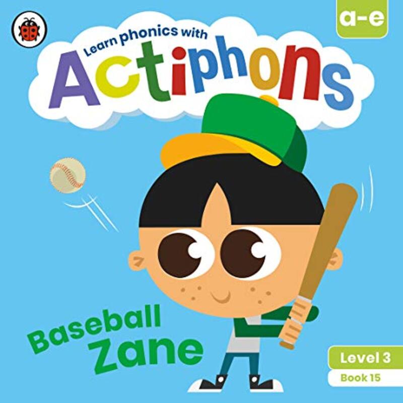 Actiphons Level 3 Book 15 Baseball Zane by Ladybird-Paperback