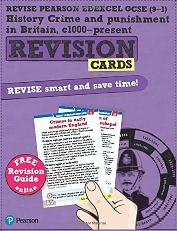 Revise Edexcel Gcse 91 History Crime And Punishment In Britain Revision Cards With Free Online Taylor Kirsty Paperback
