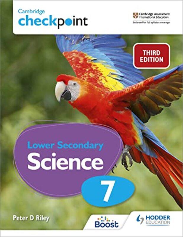 

Cambridge Checkpoint Lower Secondary Science Student'S Book 7 By Peter Riley Paperback