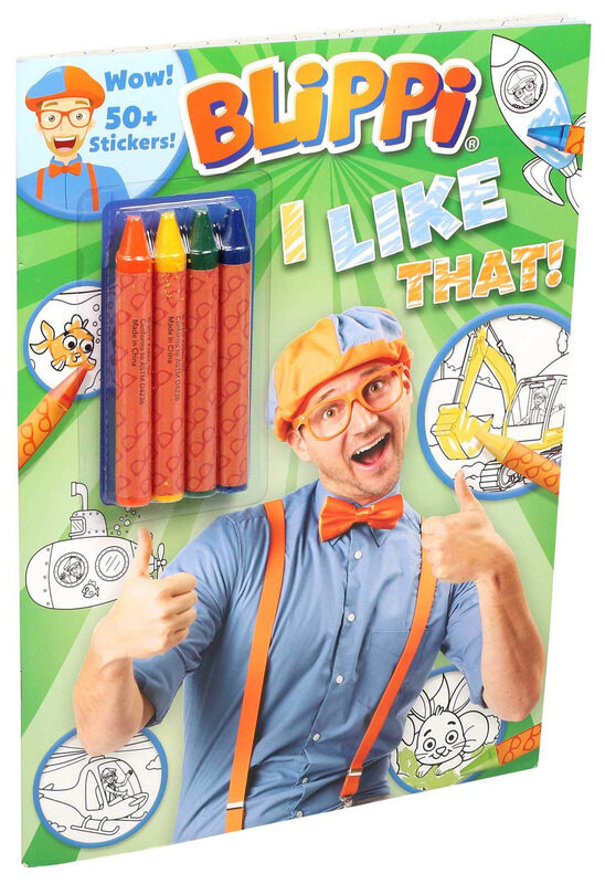 

Blippi: I Like That!, Paperback Book, By: Editors of Studio Fun International