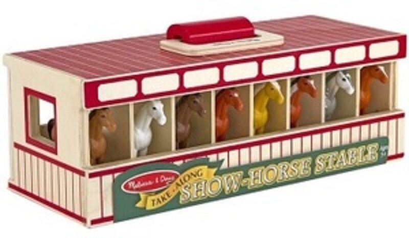 

TakeAlong ShowHorse Stable by Melissa & Doug - Paperback