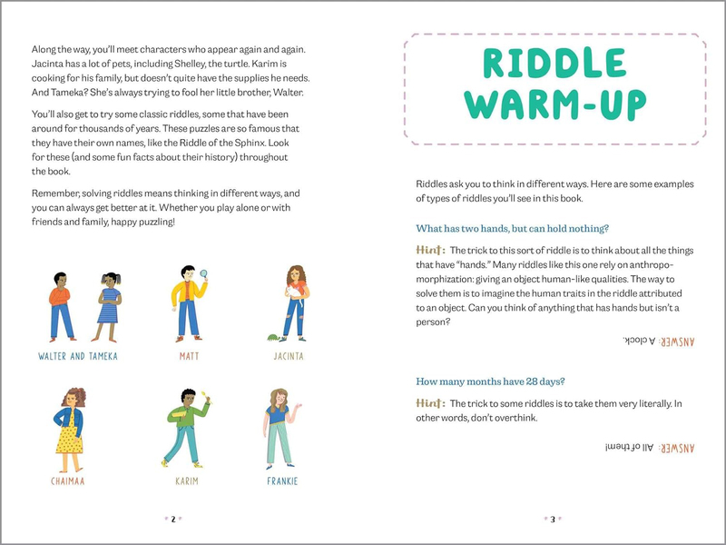 The Challenging Riddle Book for Kids: Fun Brain-Busters for Ages 9-12, Paperback Book, By: Danielle Hall